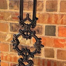 Toilet Paper Holder Stand For Bathroom - Iron Tp Original Design Tuscan Farmhouse Traditional Transitional Decor - thumbnail 3