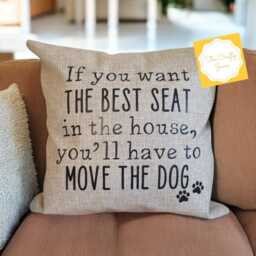 Decorative Throw Pillow Cover - Dog - thumbnail 2