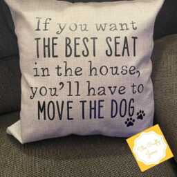 Decorative Throw Pillow Cover - Dog - thumbnail 3