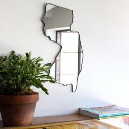 New Jersey Mirror/Wall State Outline Silhouette Shape Art Decor Nj - thumbnail 4