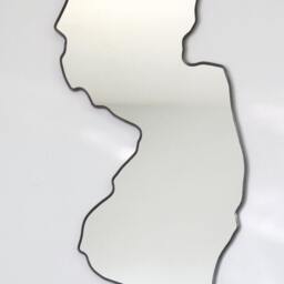 New Jersey Mirror/Wall State Outline Silhouette Shape Art Decor Nj - thumbnail 2