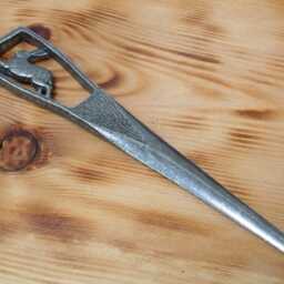 Hare Pewter Letter Opener UK Handmade Birthday Gift - thumbnail 2