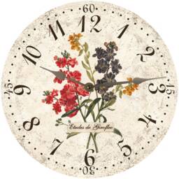Oversized Flower Clock - Large Clock - thumbnail 3