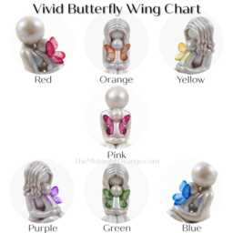 Triplet Baby Angel Keepsake Child Loss Memorial Sculpture By The Midnight Orange - thumbnail 4