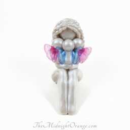 Triplet Baby Angel Keepsake Child Loss Memorial Sculpture By The Midnight Orange - thumbnail 2