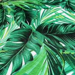 Cushion Cover With Multi-Tropical Leaves - Double Sided Printing Throw Pillow On The Soft Chenille Fabric Different Sizes - thumbnail 2
