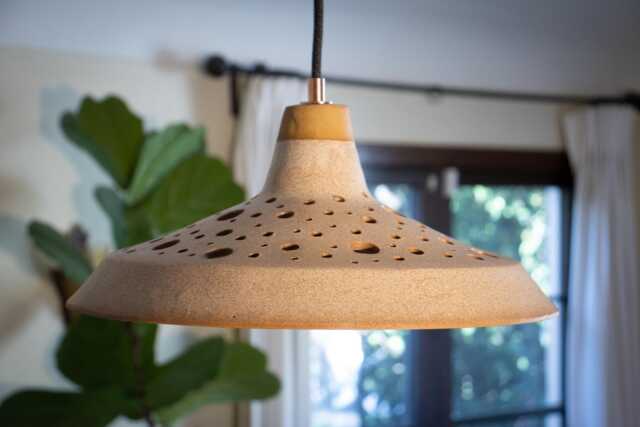 Barn Shade, Pendent Lamp, Ryan Bryant, Lighting, Modern, Mid Century, Century With 12' Cord - image 1