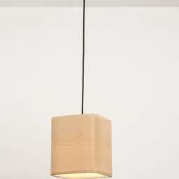 Three Cubes Lampshade, Made Of Maple Wood Veneer, Dine Light, Kitchen Island Light Fixture, Customized Order For Sara - thumbnail 3