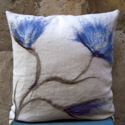 "Cuscino Decorativo ""Fiori Di Ciliegia" - thumbnail 3