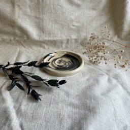 The Makers' Mark Soap Dish, Ceramic Bathroom Tray, Handmade Kitchen Pottery, Household Holder, Thrown Holder - thumbnail 2