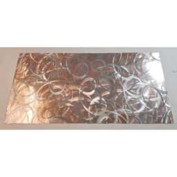 Spring. Modern Metal Wall Art, Silver, Copper & Brown, Indoor/Outdoor Decor - thumbnail 3