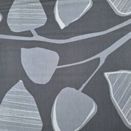 Curtain Panel Beige Grey White Leaves Abstract Modern Decor Cafe Curtain Kitchen Valance Table Runner Napkins Tea Towel Great Gift - thumbnail 4
