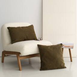 Linen Solid Color Throw Pillow Cover, Any Size Hidden Zipper Lumbar Case, Handmade Heavyweight Cushion 20 Options - thumbnail 3