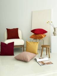Linen Solid Color Throw Pillow Cover, Any Size Hidden Zipper Lumbar Case, Handmade Heavyweight Cushion 20 Options