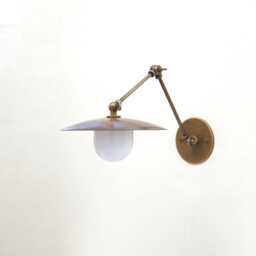 Brass Adjustable Wall Sconce Light, Solid Swivel Light Lm2, 10