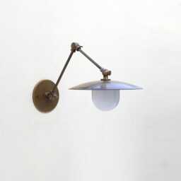 Brass Adjustable Wall Sconce Light, Solid Swivel Light Lm2, 10 - thumbnail 2