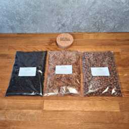 Diy Terrarium Kit Live Moss, Substrate, Leca - Mindfulness Gift - thumbnail 3