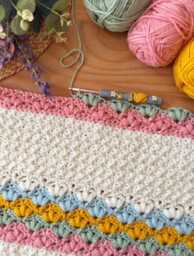Little Lotus Blanket PDF Crochet Pattern, Instant Download, Pattern - thumbnail 2