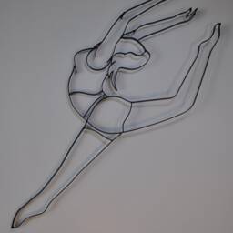 Dancer/Gymnast Metal Wall Art D??cor & Sculpture - thumbnail 3