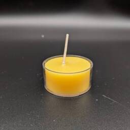 Pure Beeswax Tealights, 6 Pack Tealights, Candles, Romantic Candle Set, Table Candles, Dinner Gift - thumbnail 3
