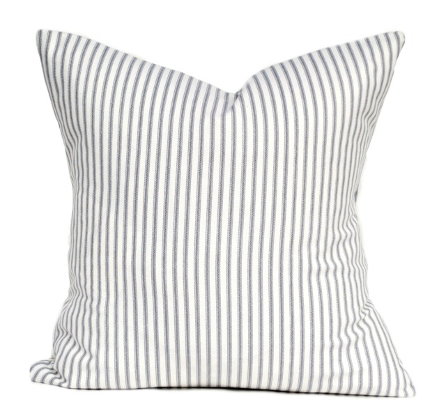 One High Quality Magnolia Pillow Cover, Slate Grey Pillow, Cushion, Decorative Throw Charcoal Pillow - image 1