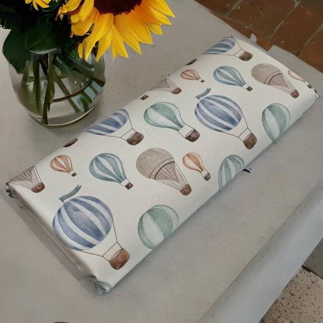 Hot Air Balloons Travel Baby Changing Mat, Travel Baby Changing Mat, Portable Foldable Mat - image 1