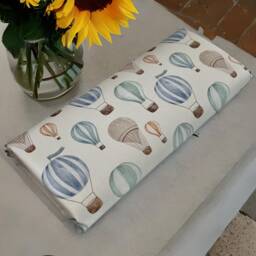 Hot Air Balloons Travel Baby Changing Mat, Travel Baby Changing Mat, Portable Foldable Mat - thumbnail 1