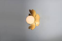 Brass Wall Lighting - Blackened Lamp Vanity Light Fixture, Sconce, Lamp, , Small - thumbnail 1
