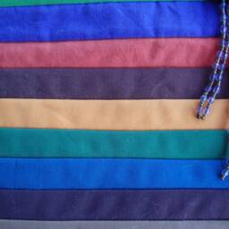 Quilted Desert Landscape Wall Hanging With Beaded Amulet - thumbnail 2