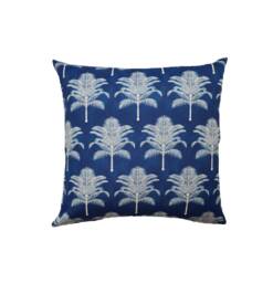 Tropical Outdoor Cushion Cover, Cover Only, Pillows, Blue Hamptons Style Cushions, Tommy Bahama Cushions, Palm Cushions - thumbnail 1
