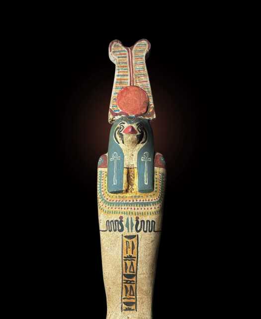 Egyptian God Sokar Falcon Statue - Ancient Egypt Replica - image 1