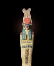 Egyptian God Sokar Falcon Statue - Ancient Egypt Replica - thumbnail 1