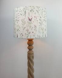 Floral Drum Lampshade Girls Nursery Bedroom