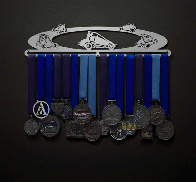 Dirt Track Racing Quarter Midget - Allied Medal Hanger Holder Display Rack - image 1