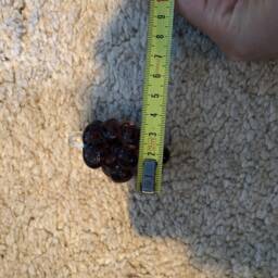 Grapes Or Fruit, Hanging Crystals, Spare Parts For Chandeliers With Broken Pieces, in Murano Glass, Amethyst Color - thumbnail 3