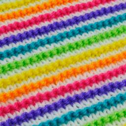 Sassy Stripes Baby Blanket Knit Blanket Pattern, PDF Download - thumbnail 3