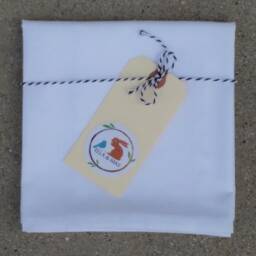 White Toddler Or Traveler Pillowcase. Irresistibly Soft & Snuggly - thumbnail 2