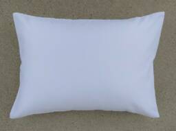 White Toddler Or Traveler Pillowcase. Irresistibly Soft & Snuggly