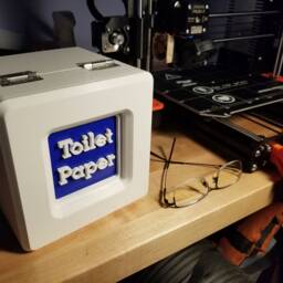 Extra Large Cat-Proof Toilet Paper Holder - thumbnail 4