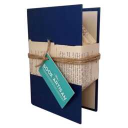 I Love You Folded Book Sculpture, Handmade Anniversary Gift - thumbnail 4
