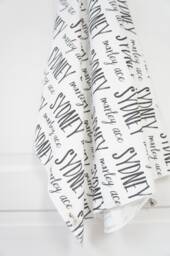 Personalized Organic Cotton Baby Blanket - Custom Name Swaddle - thumbnail 1