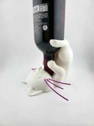 Drunk Cat Wine Bottle Holder