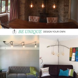 Bathroom Ceiling Light Semi Flush 3 Led Cluster Chrome Mirror Globes Hanging Modern Pendant Lamp Black White - thumbnail 2