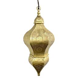 Elegant Moroccan Handmade Brass Pendant Light, Add A Touch Of Cultural Charm To Your Home, Morocco Lighting Bohemian Style - thumbnail 3