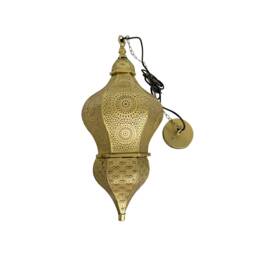 Elegant Moroccan Handmade Brass Pendant Light, Add A Touch Of Cultural Charm To Your Home, Morocco Lighting Bohemian Style - thumbnail 2