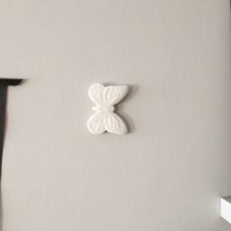 Ceramic Butterfly On Wall Ready To Paint Bisque Home Decorations Kids Painting Birthday Presents Unpainted Figurines Handmade Art Sculptures - thumbnail 4