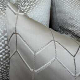 "Taupe Cushion Cover 12"" X 20" - thumbnail 3