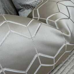 "Taupe Cushion Cover 12"" X 20" - thumbnail 2