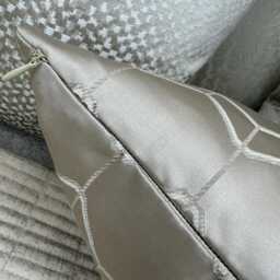 "Taupe Cushion Cover 12"" X 20" - thumbnail 4