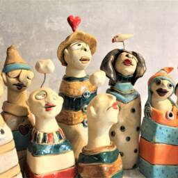 Unique Ceramic Figurines, Valentines Gif For Him, Gay Gift, Romantic Gifts, Lovers Sculpture, Figures - thumbnail 2